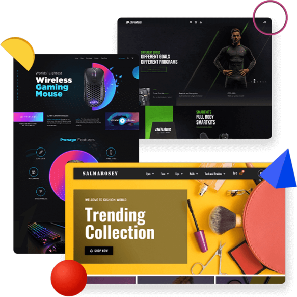 Author website design